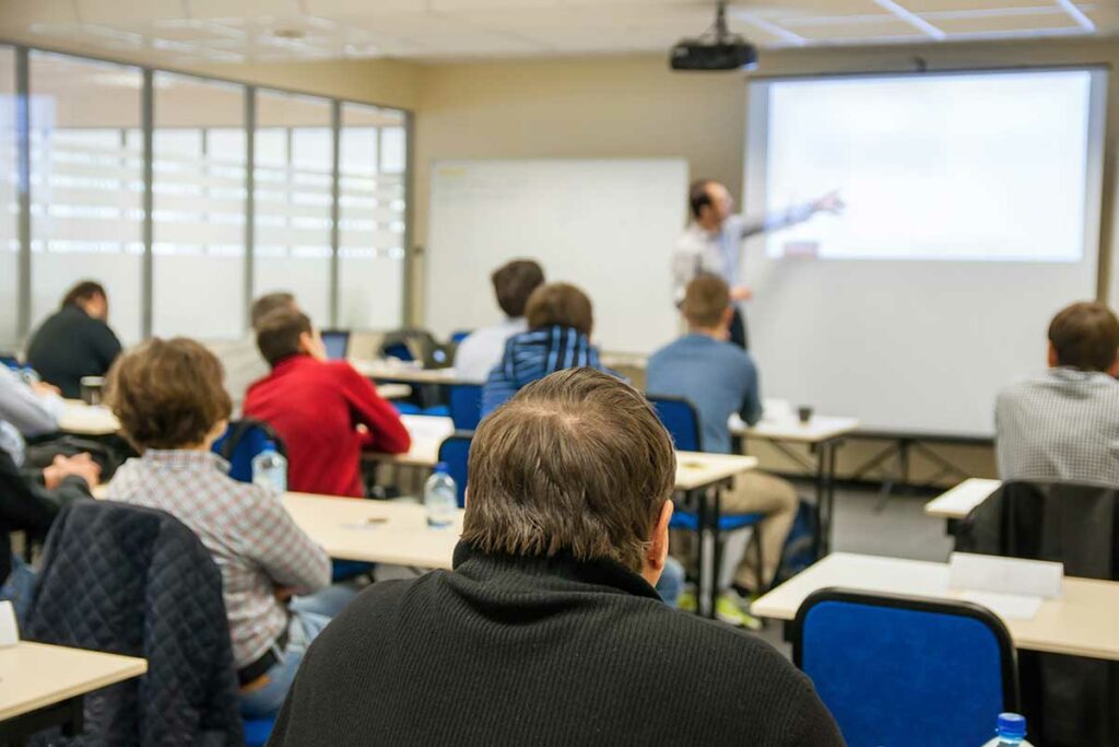 Working Safely Course taught in Classroom