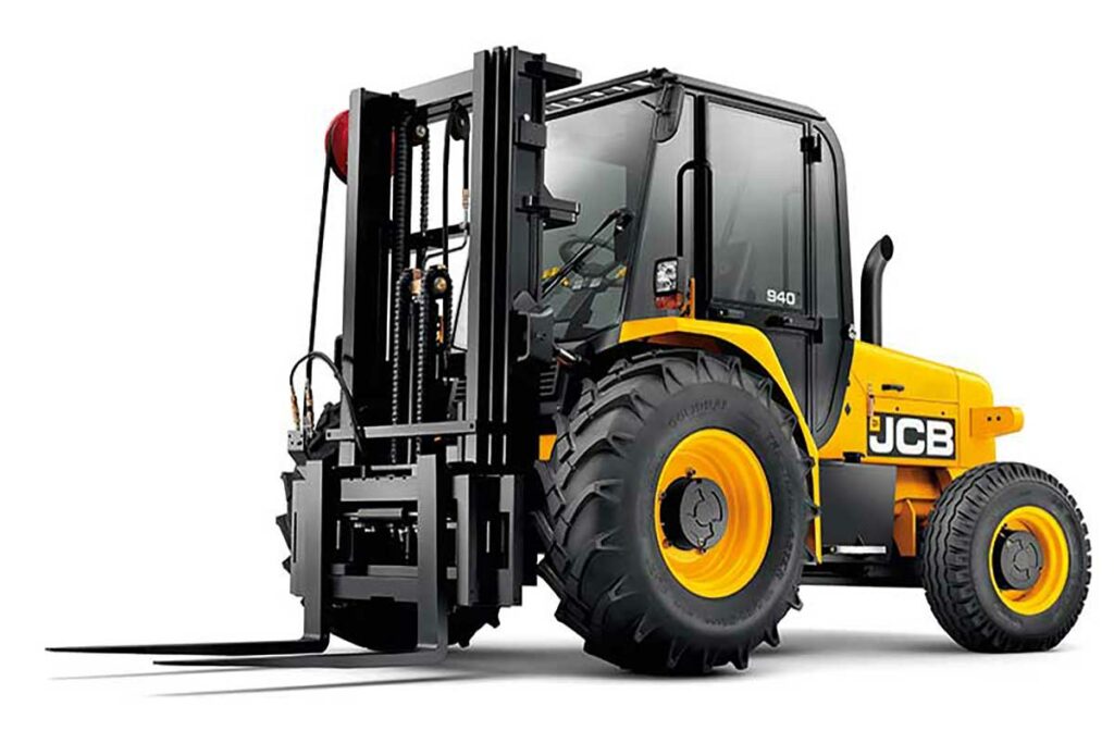 Rough Terrain Masted JCB Truck